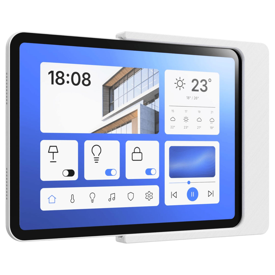 Tablet Wandhalterung für Samsung Galaxy Tab S9 FE (10,9 Zoll) - Passgenauer &amp; Flacher Slide-in Halte