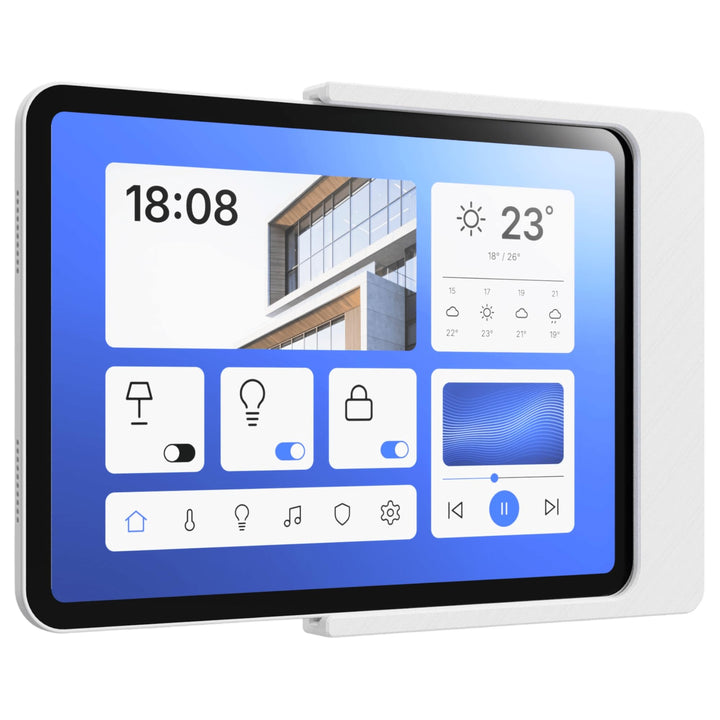 Tablet Wandhalterung für Samsung Galaxy Tab S9 (11 Zoll) - Passgenauer &amp; Flacher Slide-in Halter für