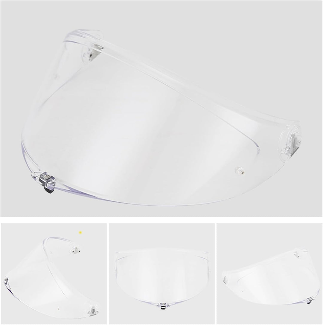 Shkalacar Helmvisier Ersatz für AGV K6 K6S, Integralhelm Visier UV-Beständig, Beschlagfrei und Kratz