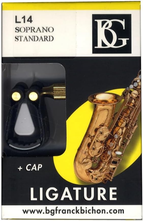 BG L14 - Blattschraube für Gebogenes Sopran Saxophon Standard Sopran Saxophon Single, Standard Sopra