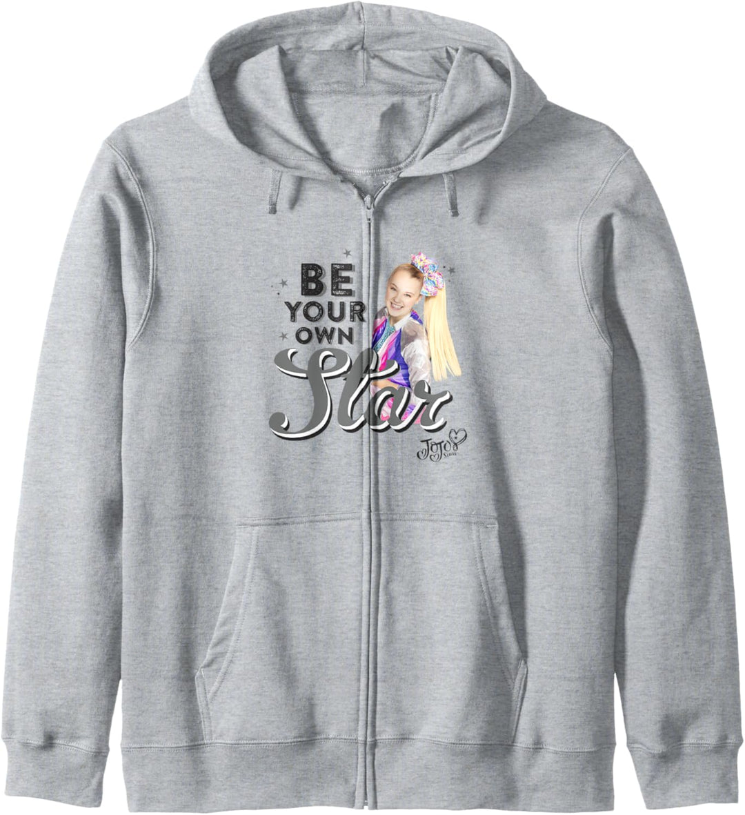JoJo Siwa Be Your Own Star Smiling Portrait Text Kapuzenjacke