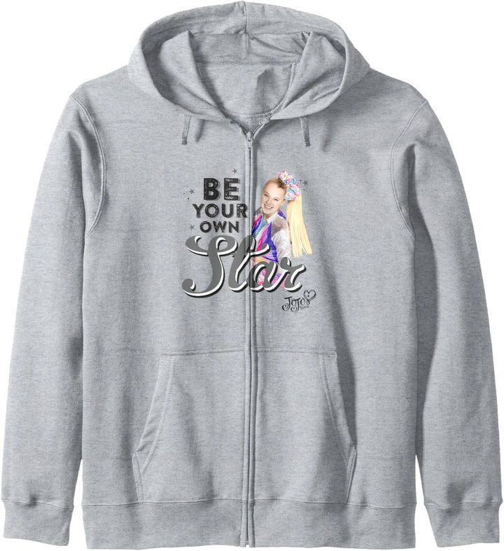JoJo Siwa Be Your Own Star Smiling Portrait Text Kapuzenjacke