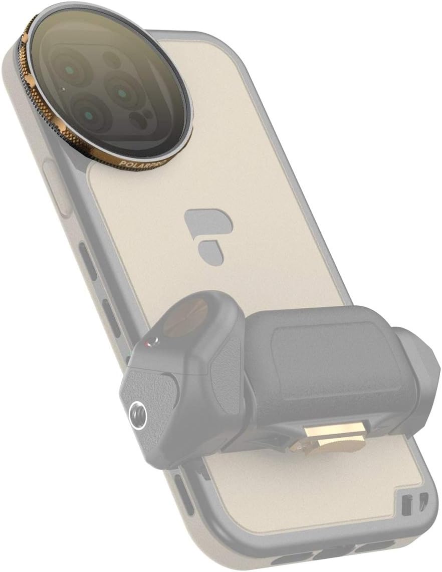 PolarPro - LiteChaser - iPhone 12 Pro - VND Kit - Protective case - Corresponding grip - Variable ND