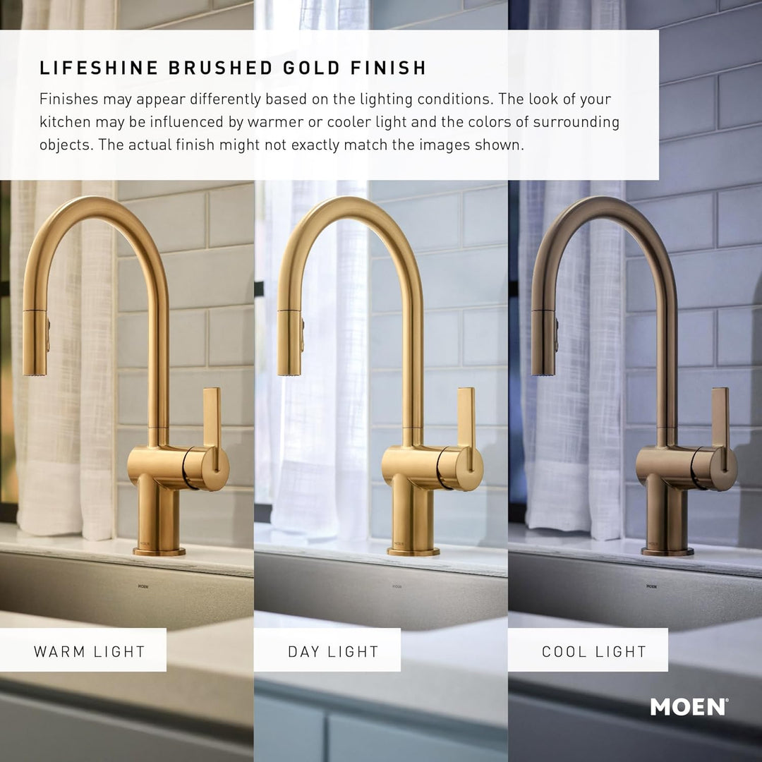 Moen 10154BG Collection Bad-Accessoire, Gebürstetes Gold, Gebürstetes Gold