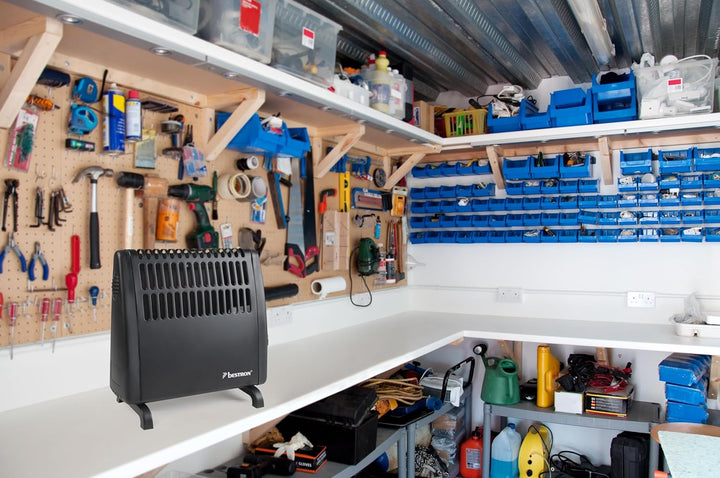 Bestron elektrischer Frostwächter, Frostschutzgerät mit variablen Thermostat und Abschaltautomatik,