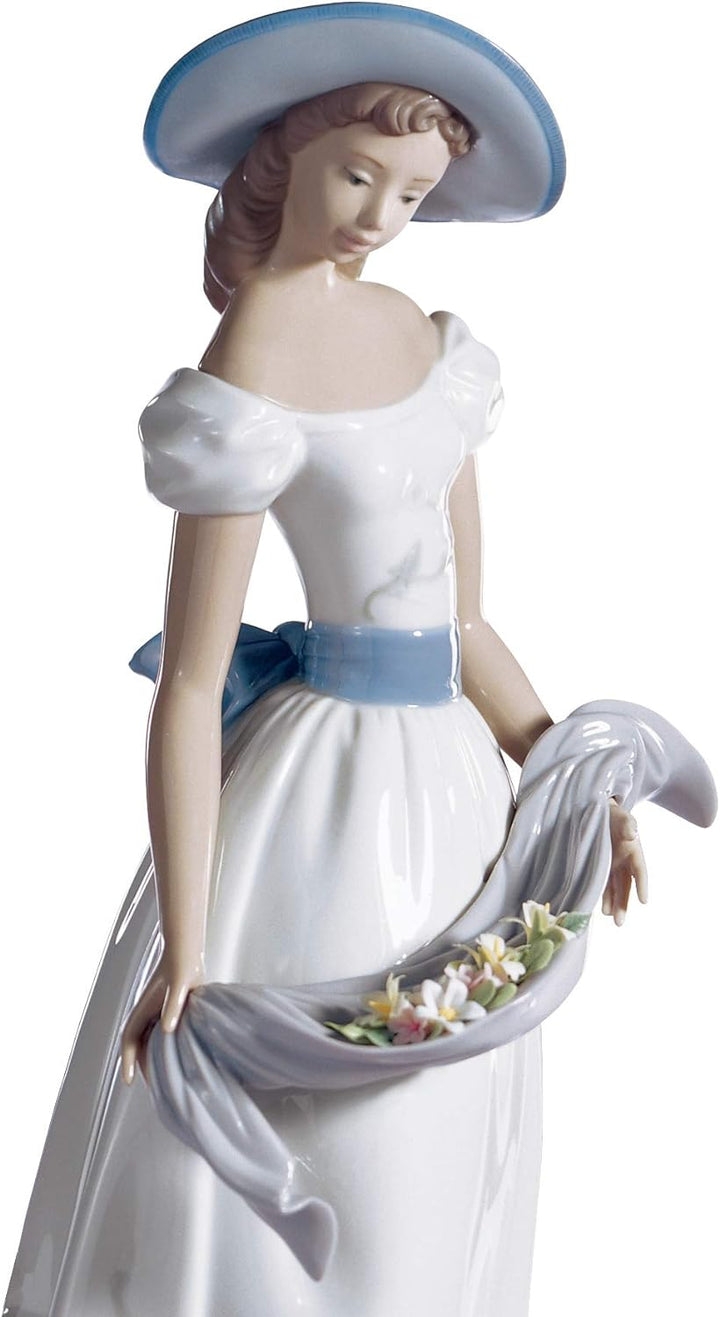 LLADRÓ Frauen-Figur Düfte Und Farben. Frau. Porzellan.