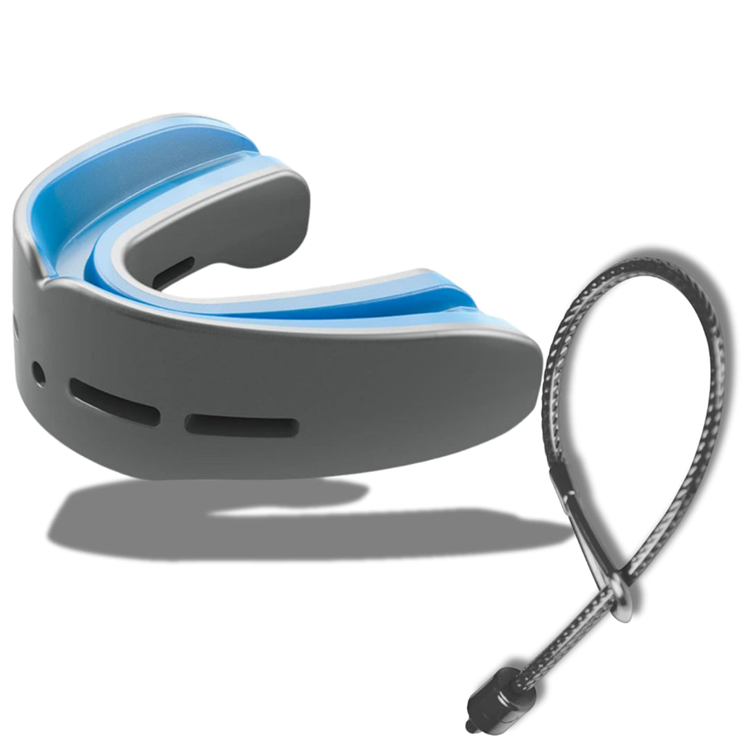 ShockDoctor Erwachsene Mundschutz Nano Double, Carbon, 11+