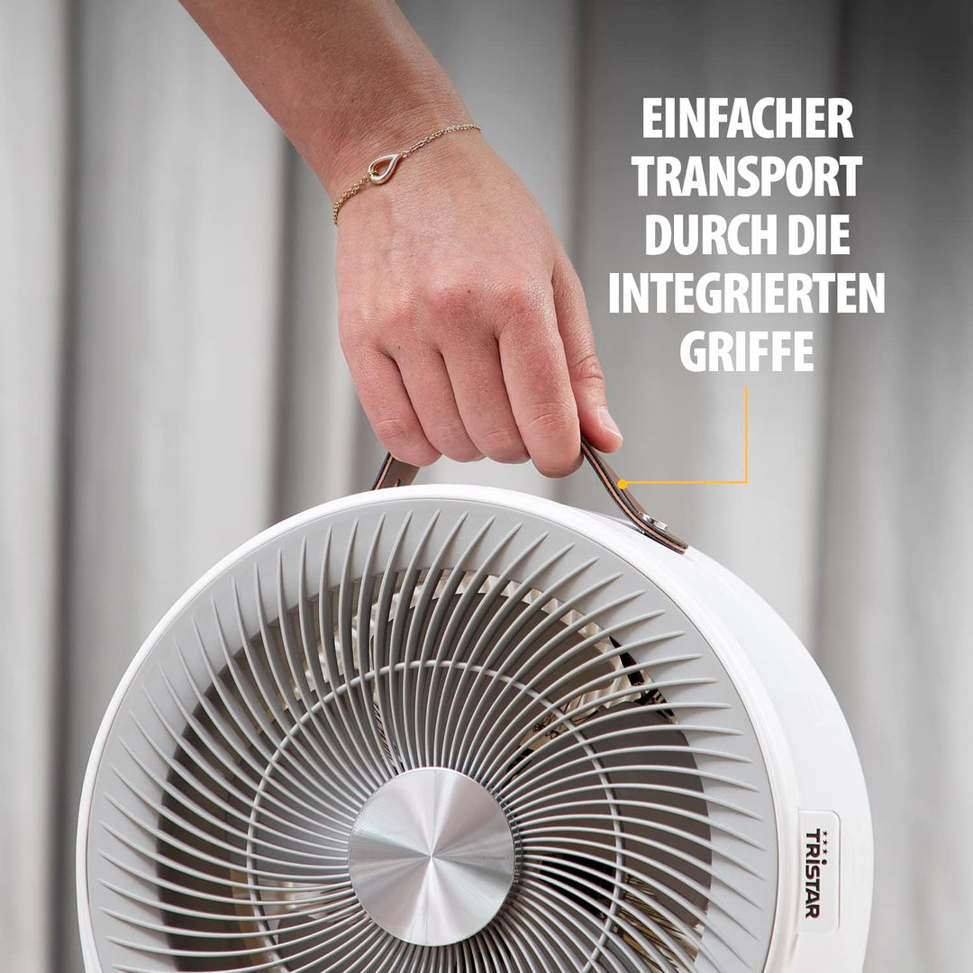 Tristar KA-5140 2-in-1 - Elektrische Heizung und Ventilator - 4 Einstellungen - 2.000 W - Zusatzheiz