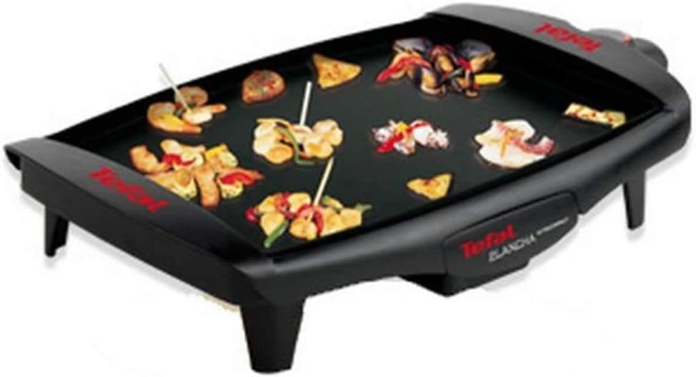 Tefal CB 5005 Ultra CompactBarbecue-Elektrogrill 45x30x9 cm (Koch fläche: 25 x 35