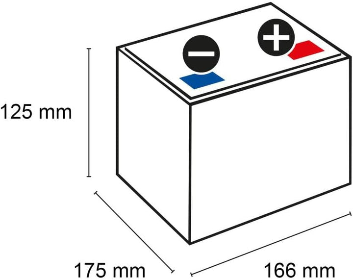Q-Batteries 12LCP-30 / 12V - 30Ah Blei Akku Zyklentyp AGM - Deep Cycle VRLA