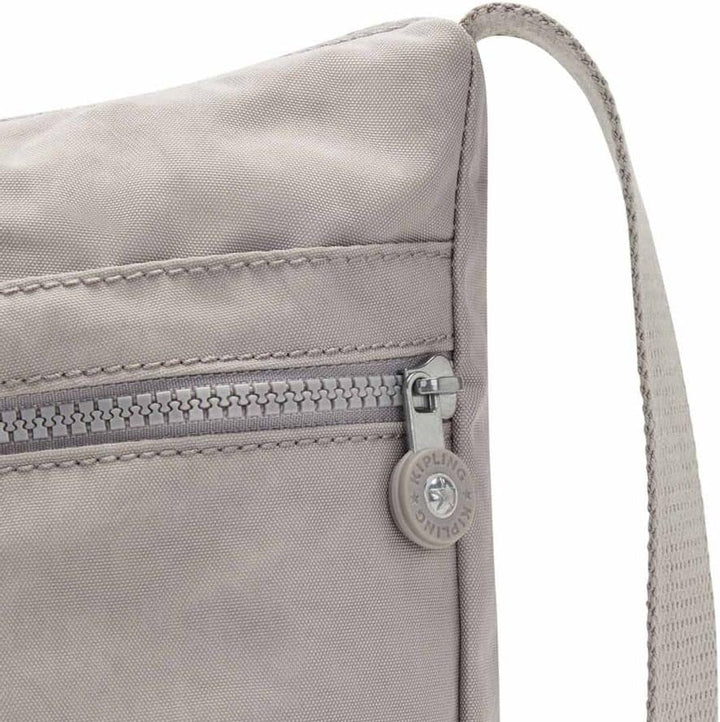 Kipling Damen Izellah Crossbody, Grey Gris, 33x23x12 cm (B x H T) EU, Grey Gris