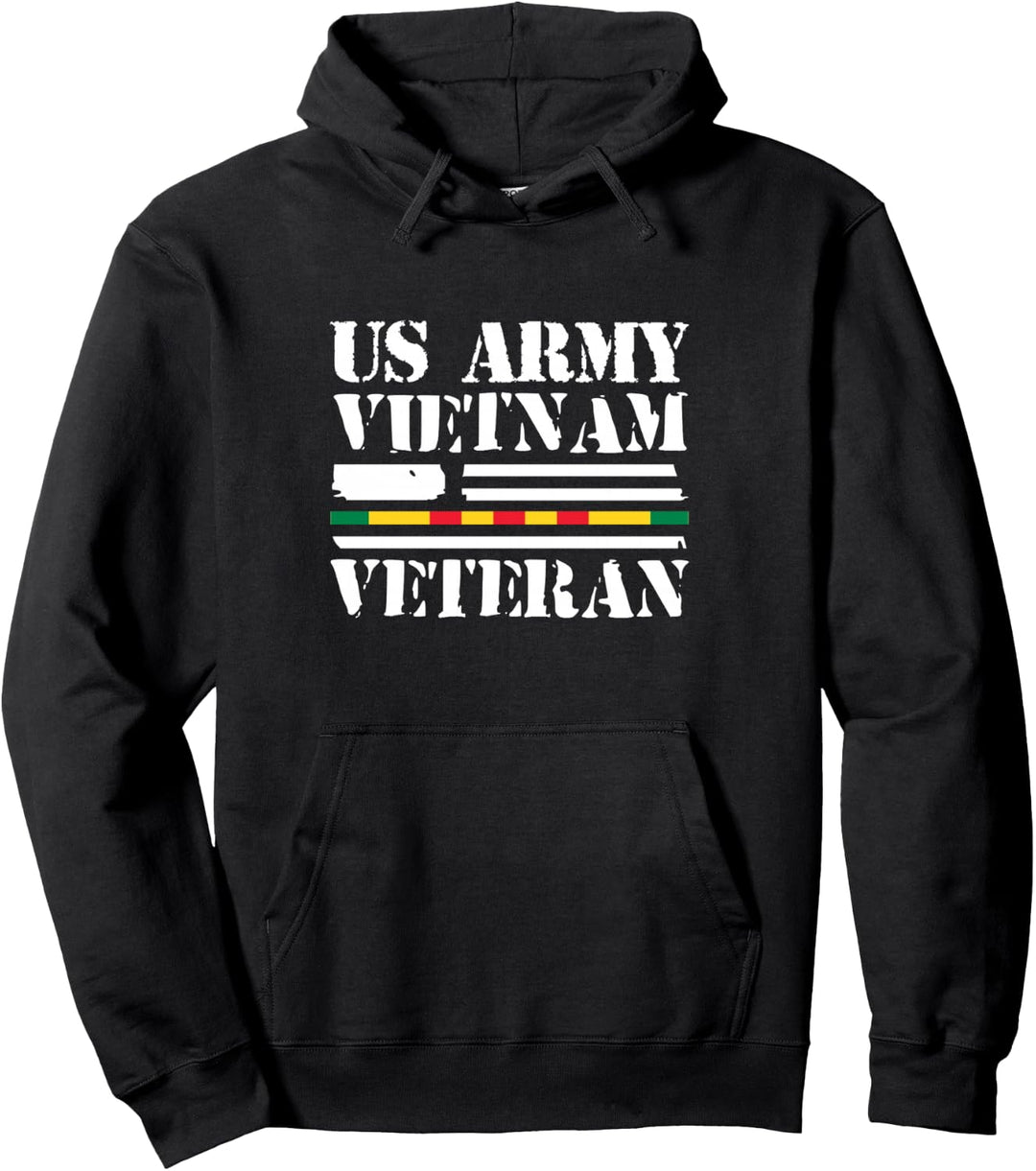 Vietnam Veteran I Vietnam US-Veteran Pullover Hoodie