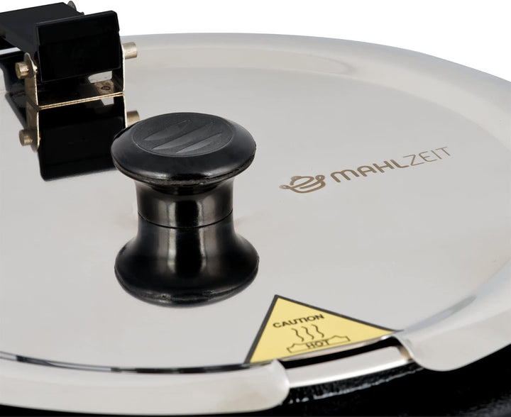 Mahlzeit Suppenkessel elektrisch 8 Liter | Suppentopf mit herausnehmbarem Edelstahl Einsatz und Deck