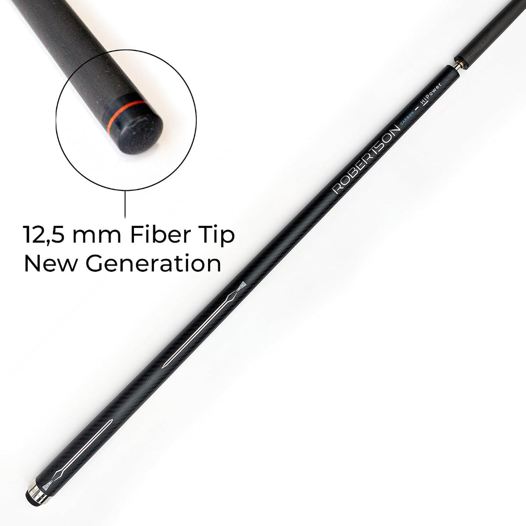 Robertson Carbon Break & Jump Queue HiPower, Profi Anstoss Cue 2-TLG. sowie Break + Jump 3-TLG für m