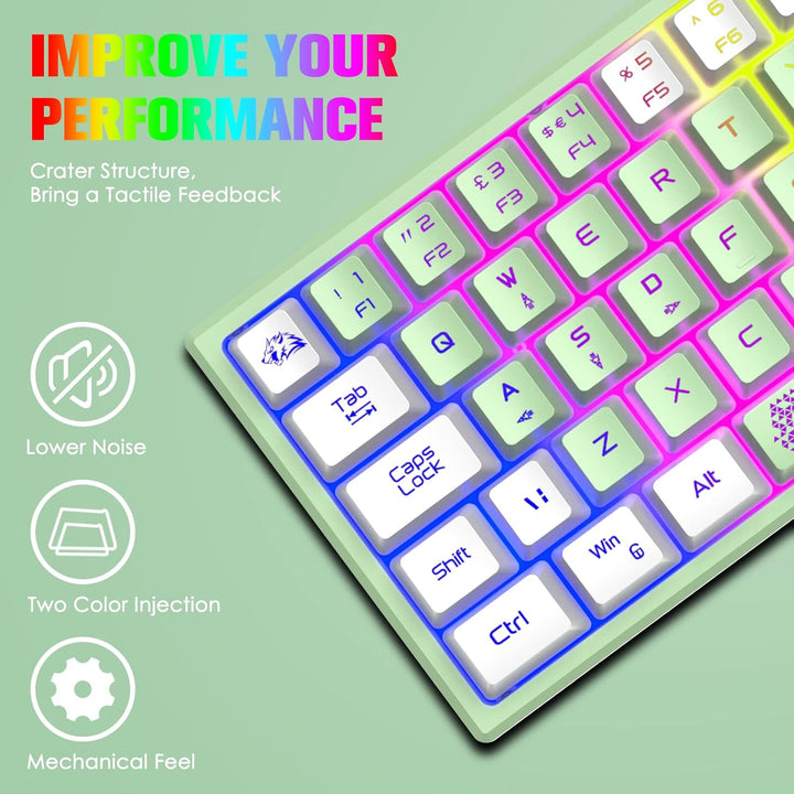 ZIYOU LANG Pc Tastatur Maus mit Kabel, mäuse, tastaturen & eingabegeräte, Gaming-Tastatur-Maus mecha
