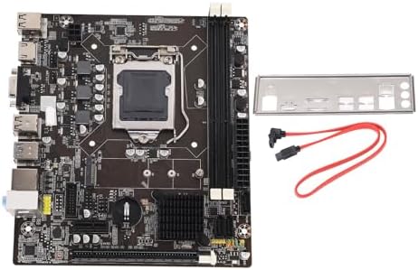 Gaming Motherboard DDR3, 1155 Pins 2 DDR3 100M Mining Motherboard Unterstützt Corei7, I5, I3 (LGA115