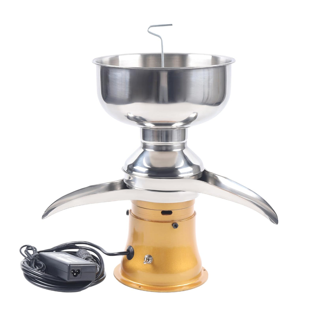 Elektrische Milchzentrifuge, Gelb, 220V/50Hz, 30W, Max. Milchleistung 50L/h - Milchseparator Maschin