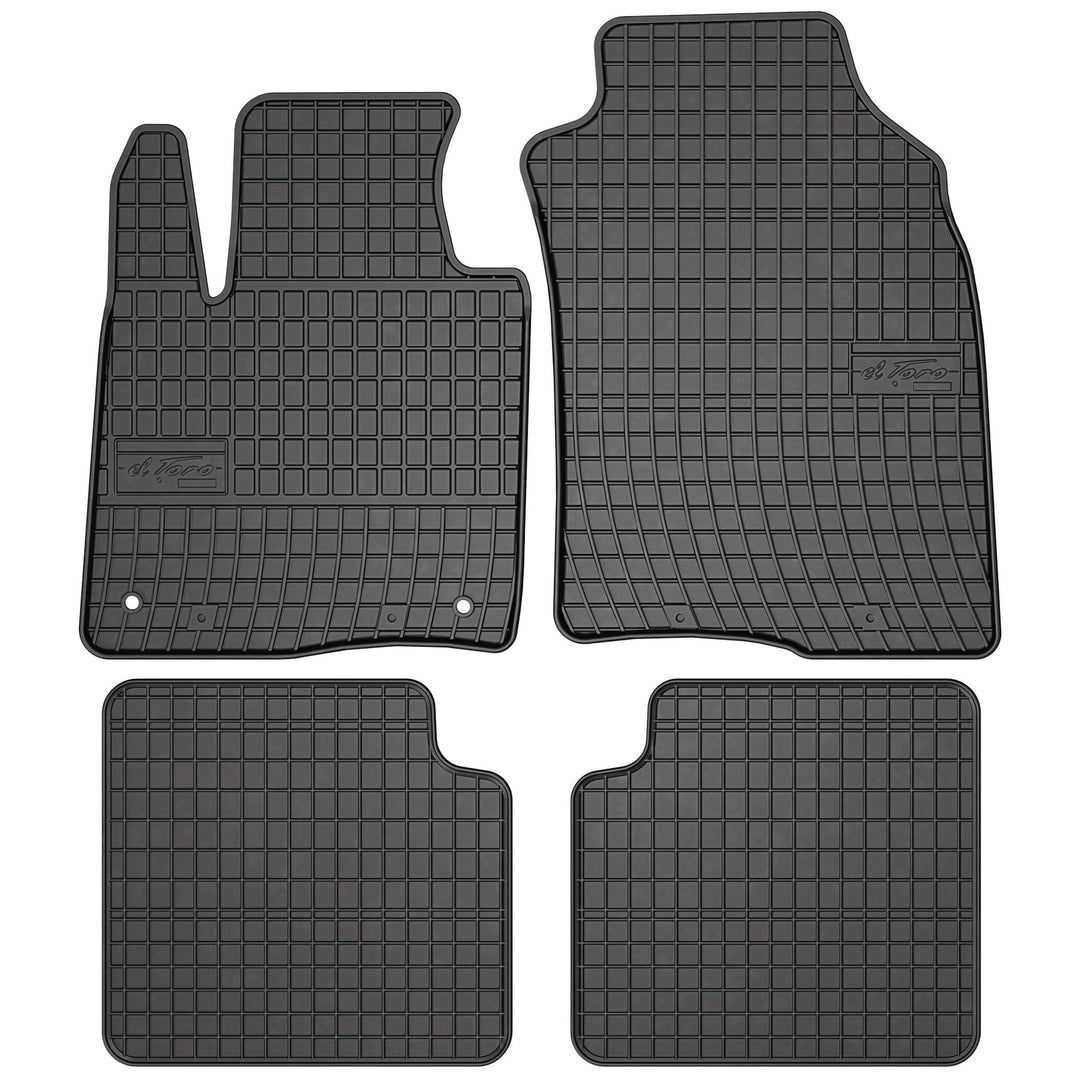 SMK Gummimatten Auto fussmatten Satz für FIAT Panda III ab 2011 Erleben Sie einen neuen Standard des