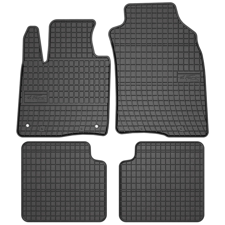 SMK Gummimatten Auto fussmatten Satz für FIAT Panda III ab 2011 Erleben Sie einen neuen Standard des