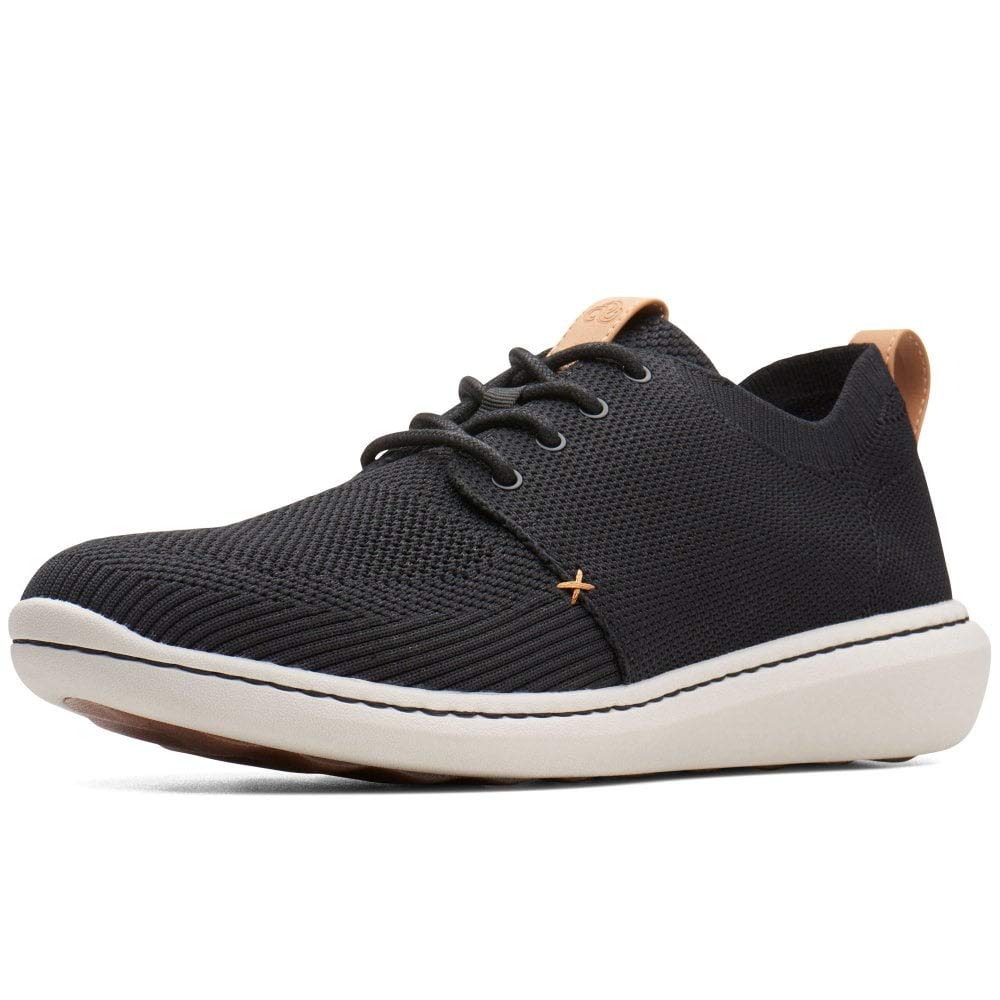 Clarks Herren Step Urban Mix Sneaker 39.5 EU Schwarz, 39.5 EU Schwarz
