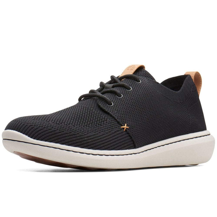 Clarks Herren Step Urban Mix Sneaker 39.5 EU Schwarz, 39.5 EU Schwarz