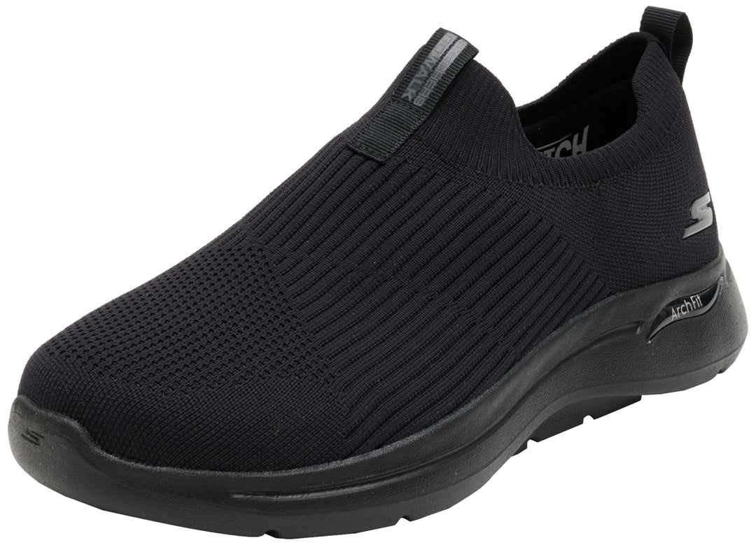 Skechers Herren 216256 BKRD Sneaker 41 EU X-Weit Schwarz, 41 EU X-Weit Schwarz