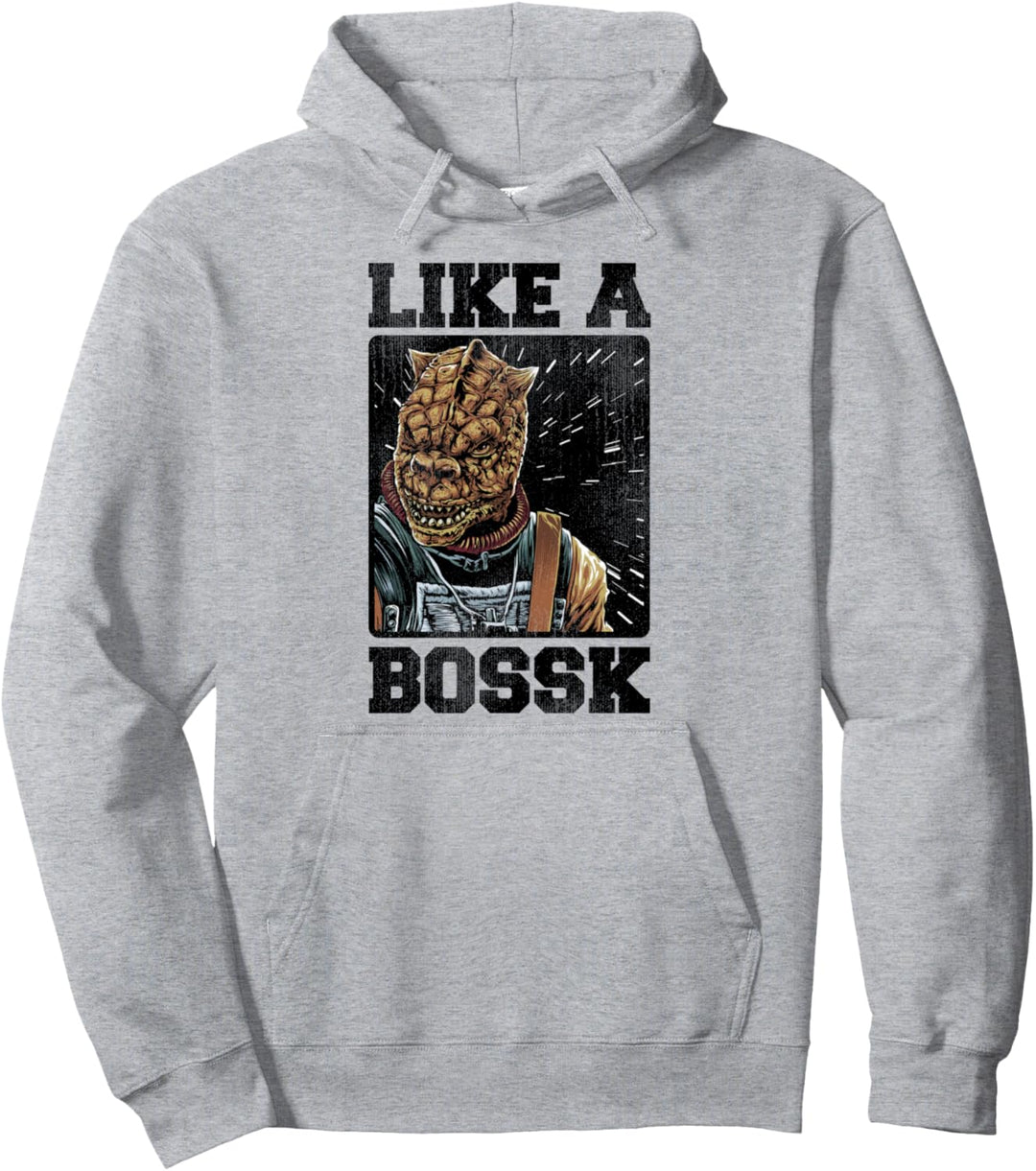 Star Wars Like A Bossk Hyperdrive Portrait Pullover Hoodie
