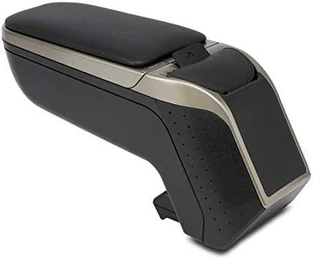 Armlehne Specific Schwarz/Grau Armster 2 für Ford Fiesta/Fusion (02-05). Mit Ablagefach und klappbar