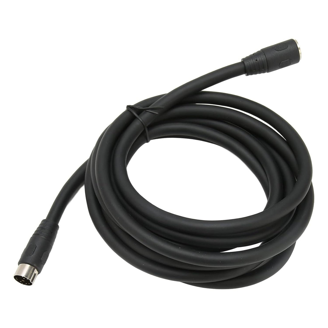 ASHATA DIN-13-PIN-Stecker-auf-Buchse-Kabel, DIN-13-PIN-Stecker-auf-Buchse-Verlängerungskabel, Profes