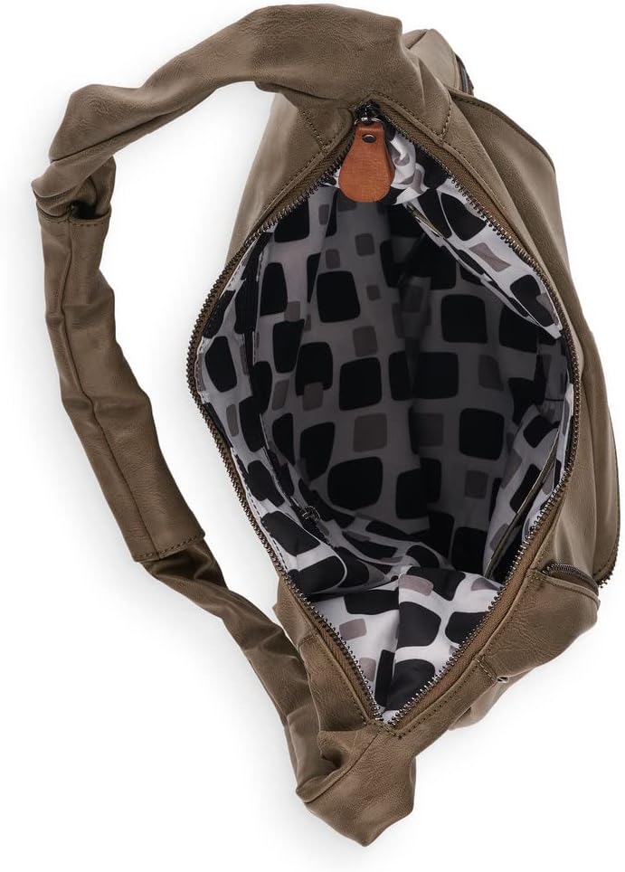 Remonte Damen Q0610 Umhängetasche Olive/Cayenne, Olive/Cayenne