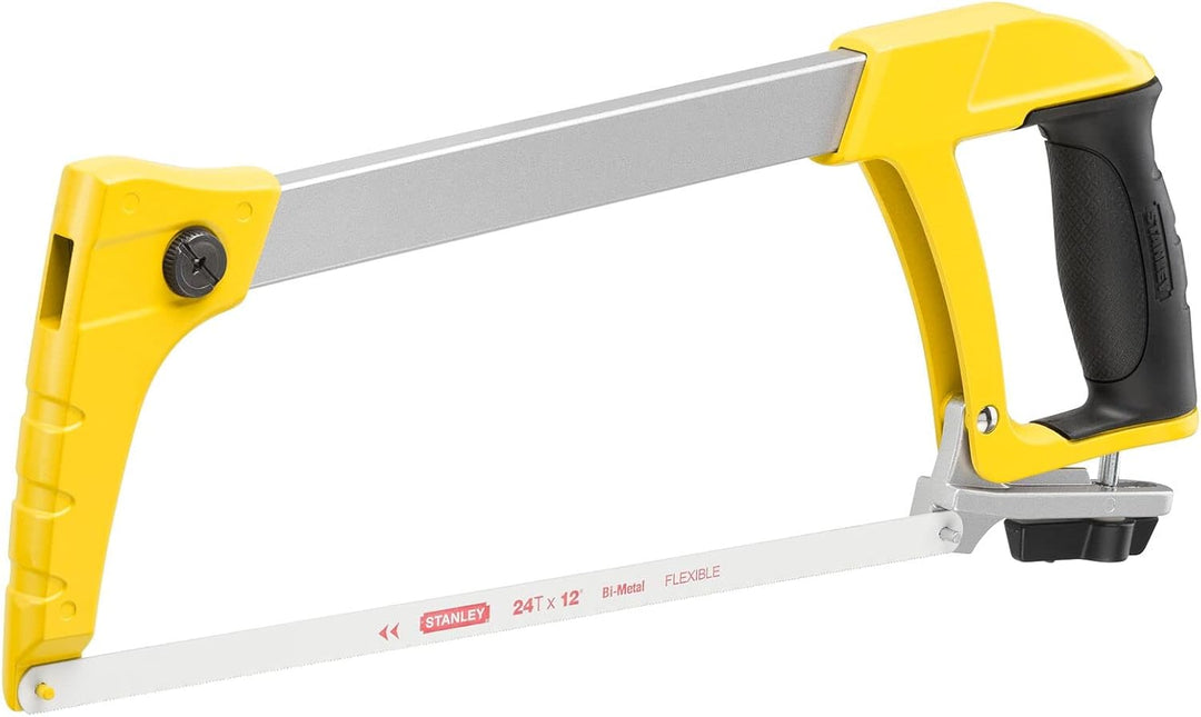 Stanley Metallsäge Turbocut (mit Stahlbügel, 80 kg Sägeblattspannung, 300 mm Sägeblattlänge, 24 Zähn