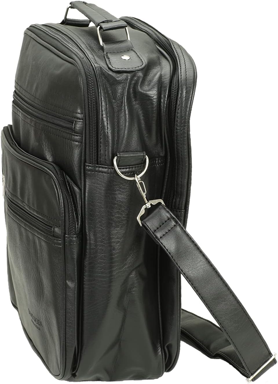Business Arbeitstasche Herren Damen – Leder Umhängetasche/Schultertasche/Messenger Bag – Wasserabwei