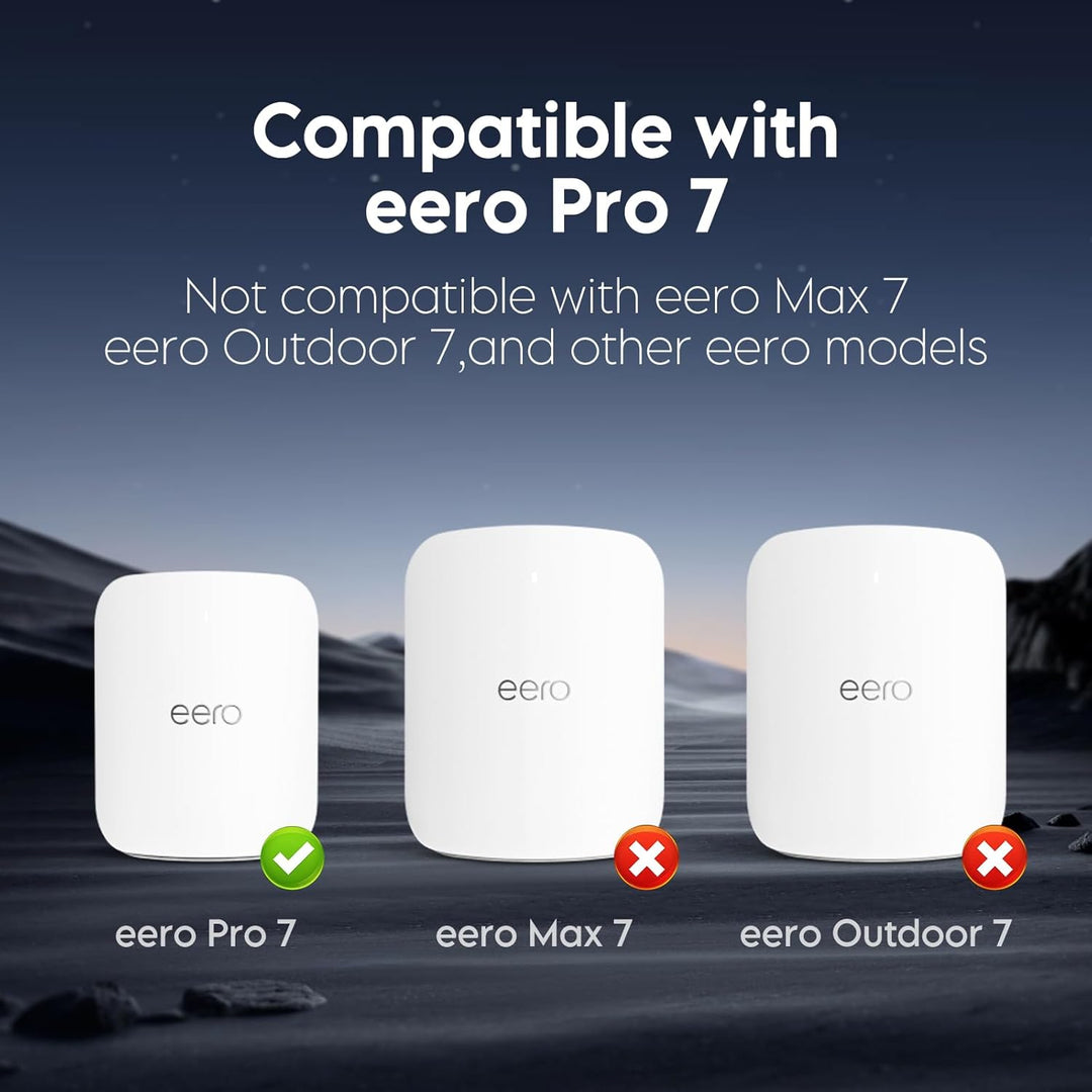 XLTTYWL erro Pro 7 Wandhalterungs-Set, erro 7 Pro Steckdosenhalterung, optimiert Platz und Kabelmana