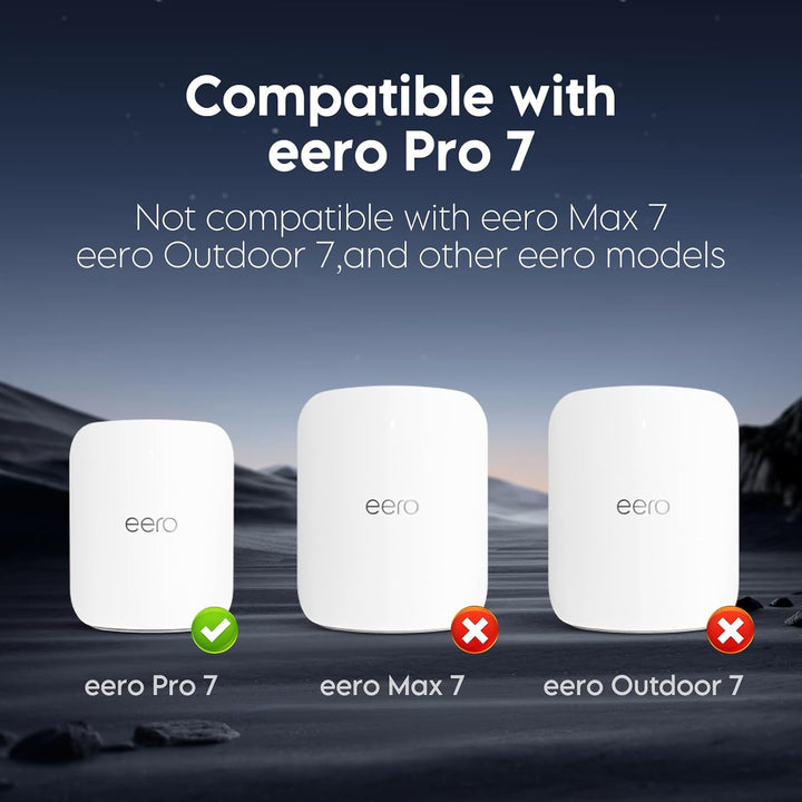 XLTTYWL erro Pro 7 Wandhalterungs-Set, erro 7 Pro Steckdosenhalterung, optimiert Platz und Kabelmana