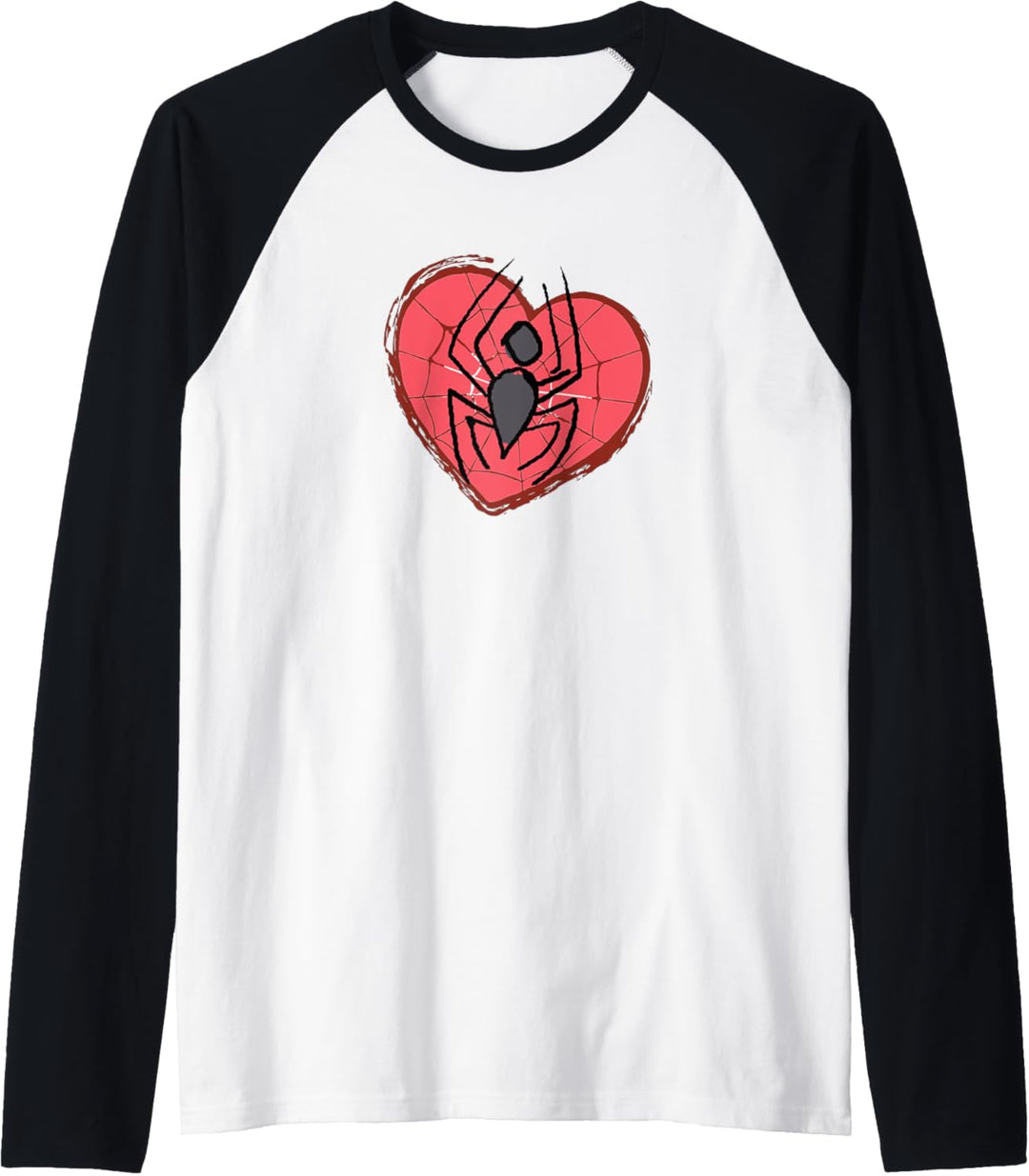 Marvel Spider-Man Valentine's Day Heart Raglan