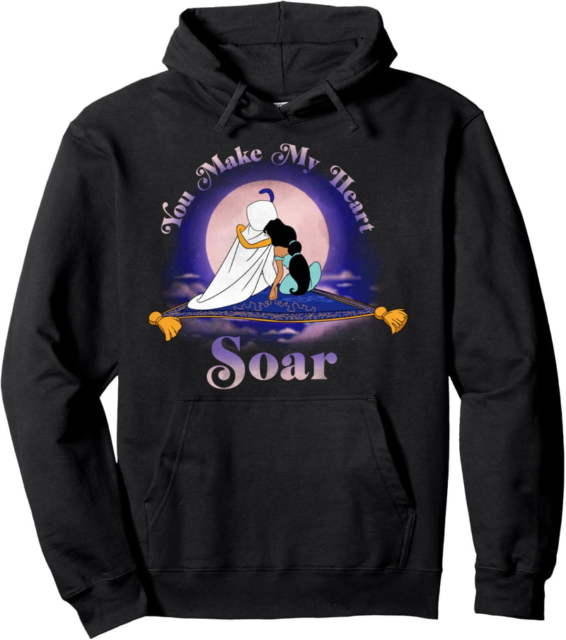 Disney Aladdin & Jasmine Make My Heart Soar Pullover Hoodie