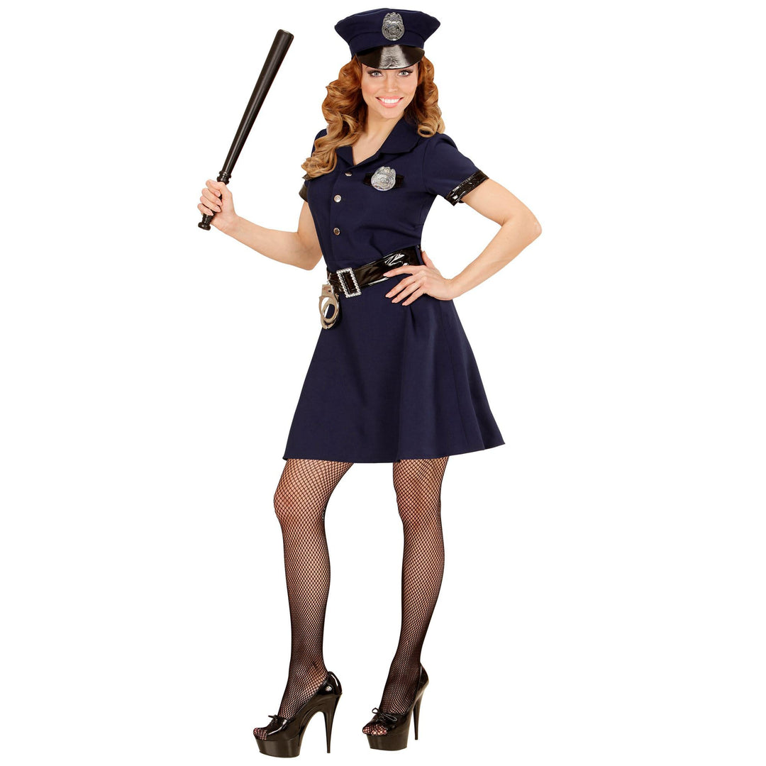 W WIDMANN MILANO Party Fashion - Kostüm Polizistin, Kleid, Polizei Uniform, Wachtmeister, XS