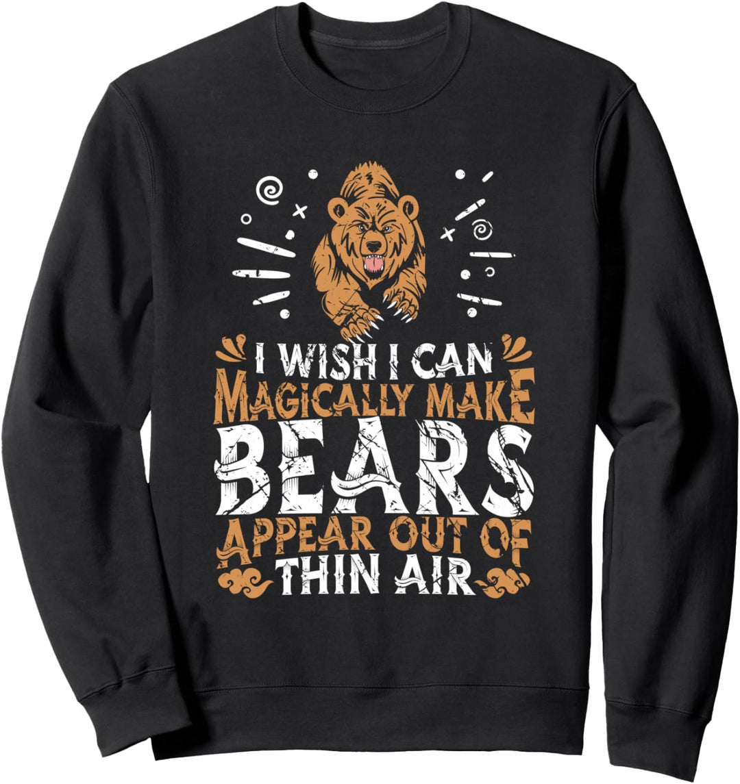 Grizzly Bär - Grizzlybär Braunbär Sweatshirt