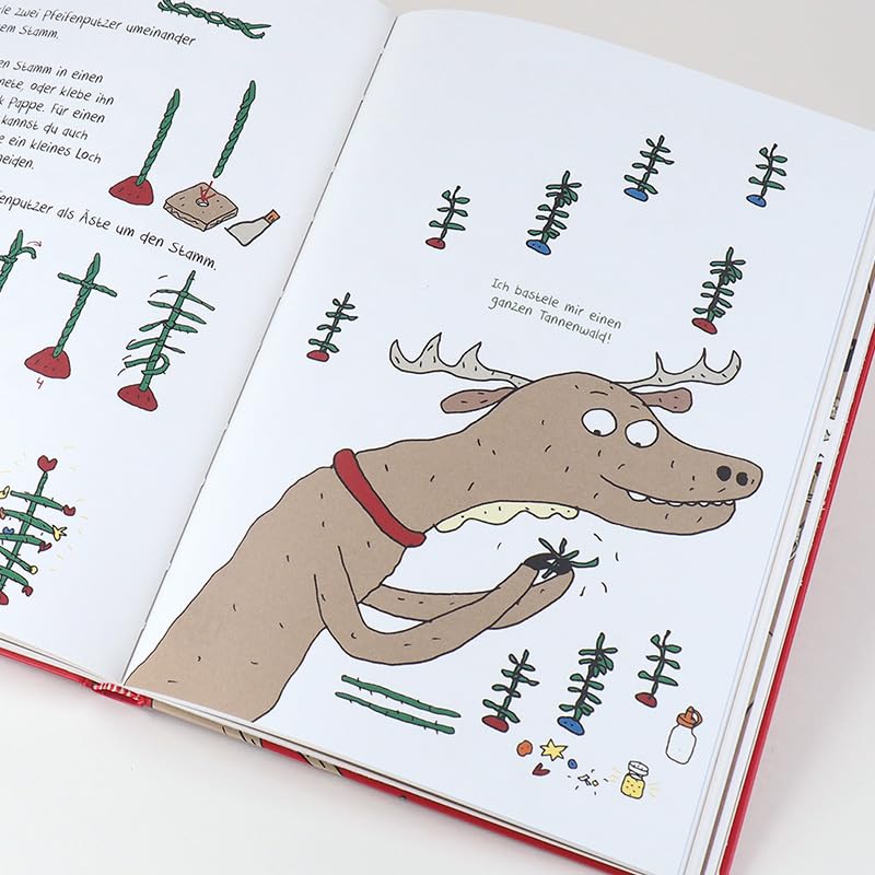Wir basteln uns durch den Advent: Rentier Ole hilft, Gebundenes Buch