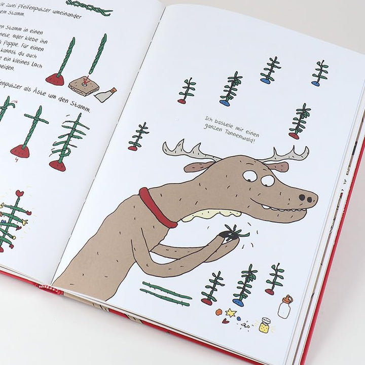 Wir basteln uns durch den Advent: Rentier Ole hilft, Gebundenes Buch