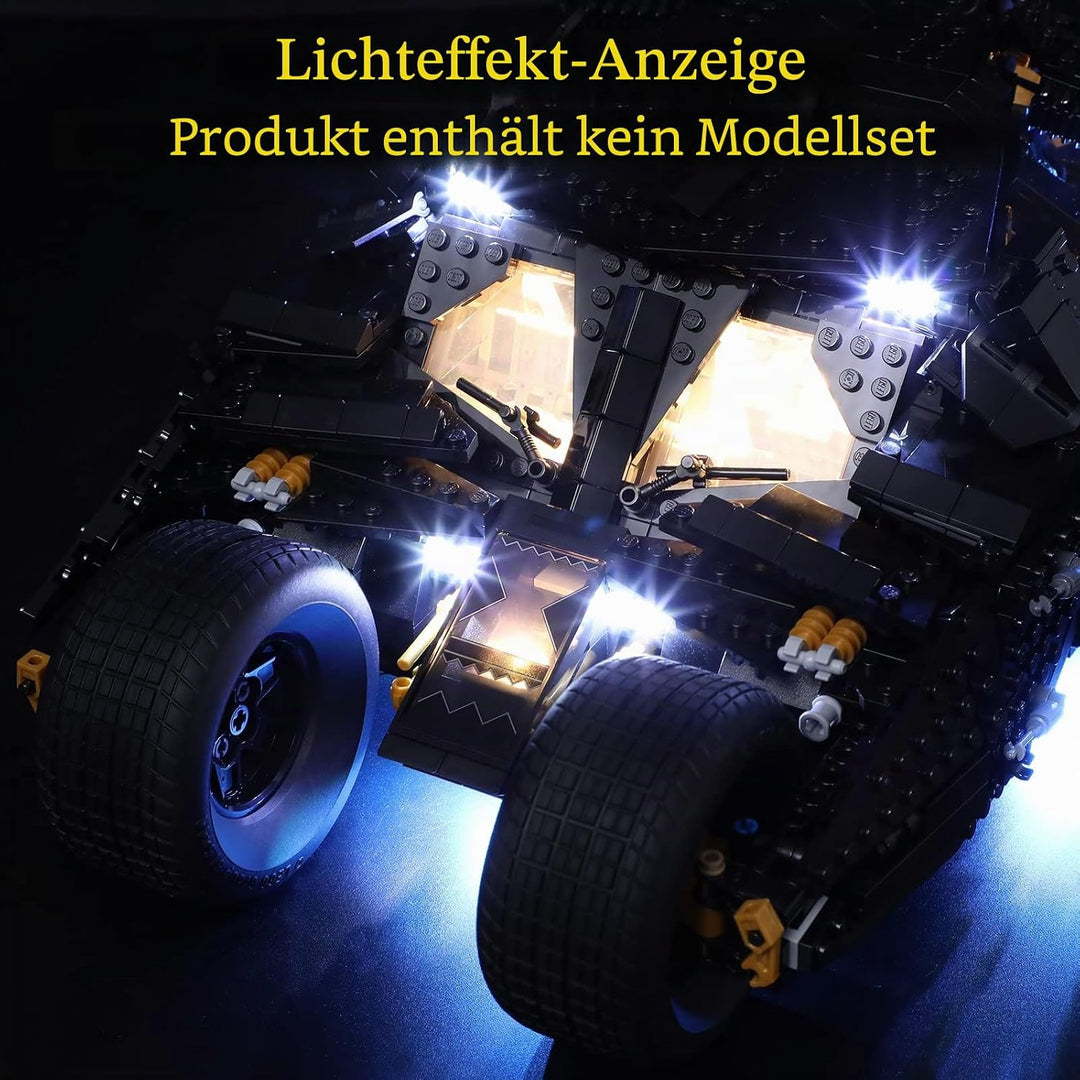 GEAMENT Licht-Set Kompatibel mit Lego DC Universe Super Heroes (Batman Batmobile Tumbler) - Beleucht