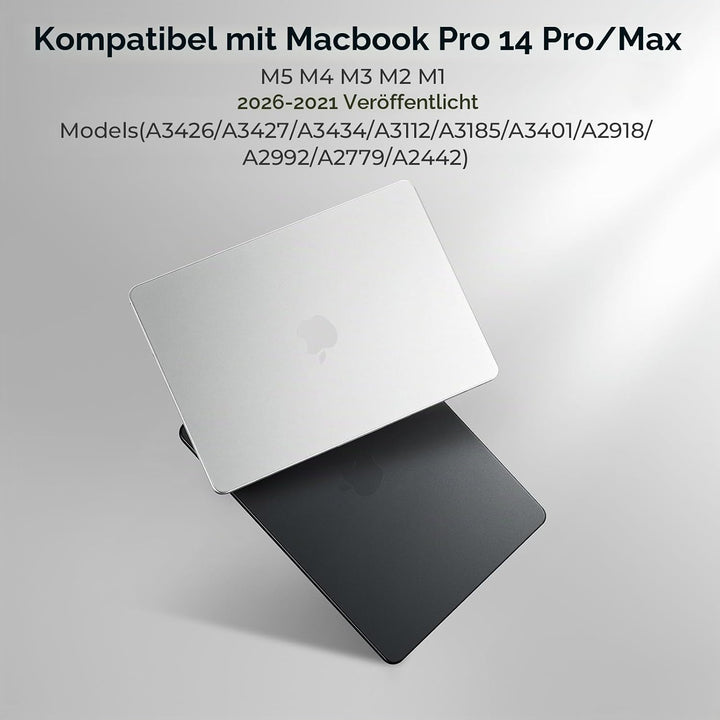 BlueSwan Hülle kompatibel mit MacBook Pro 14 Zoll M4 M3 M2 M1 A3112 A3185 A3401 A2918 A2992 A2779 A2