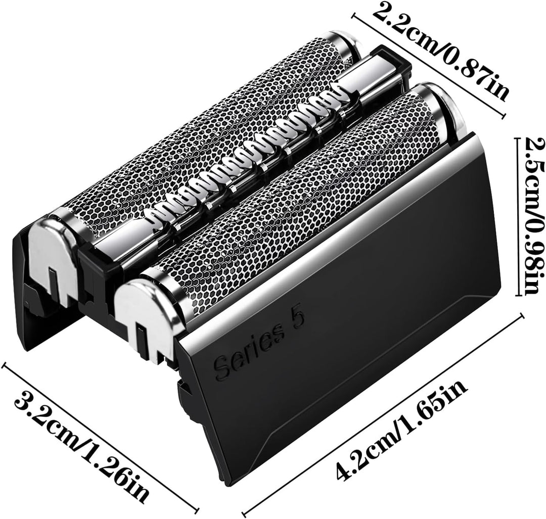 Elektrischer Scherkopf für Braun Serie 5,52B Kompatibel Mit Braun Series 5 Scherkopf,Schwarz Series