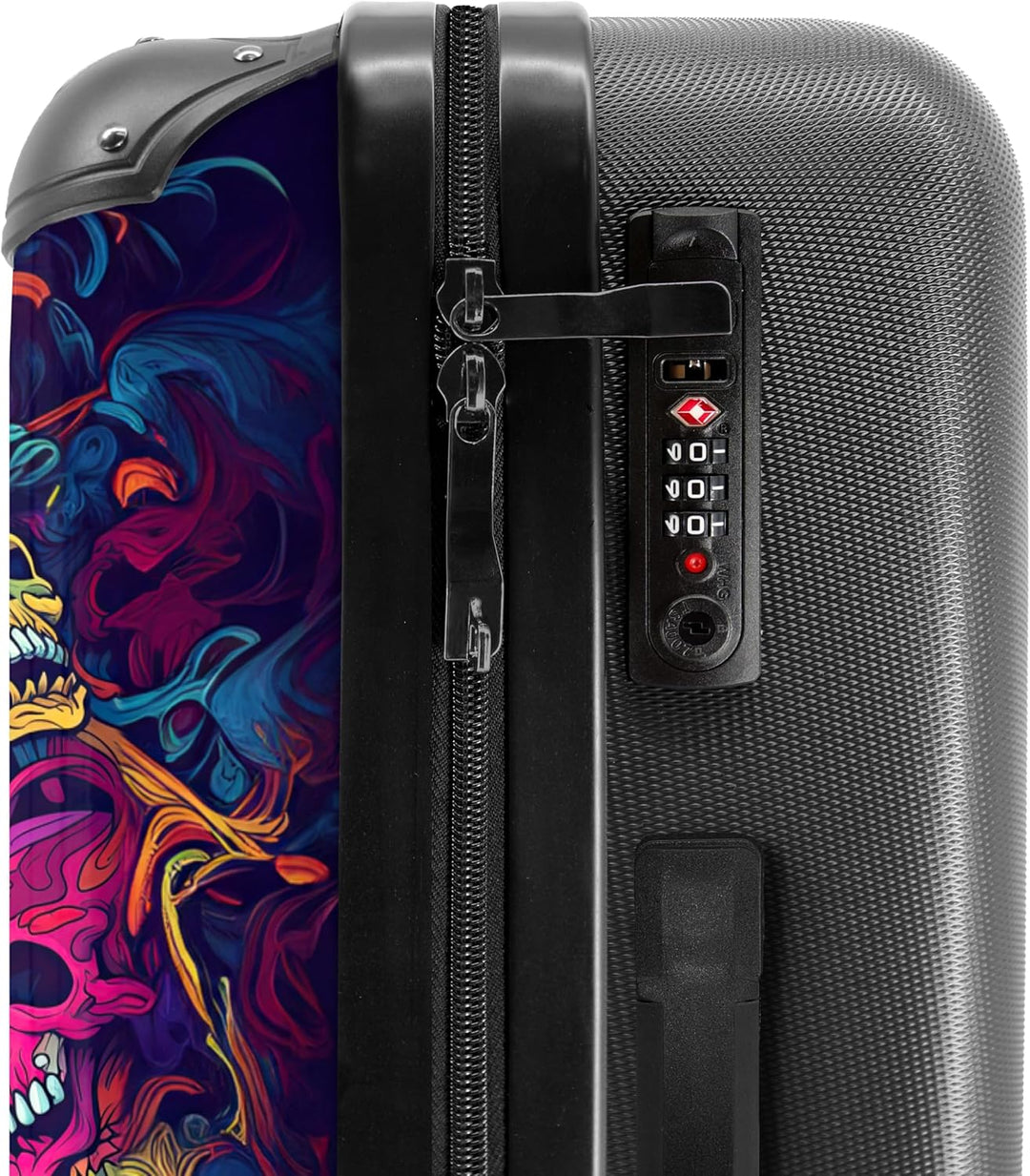 NoBoringSuitcases.com® Handgepäck, Hartschalenkoffer mit TSA Schloss, Trolley, Reisekoffer, Carry on