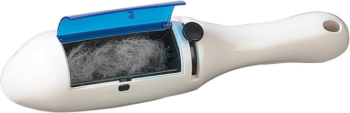 infactory Flusenbürste: 2er-Set Selbstreinigende Anti-Fussel-Bürsten für Textilien (Tierhaarentferne