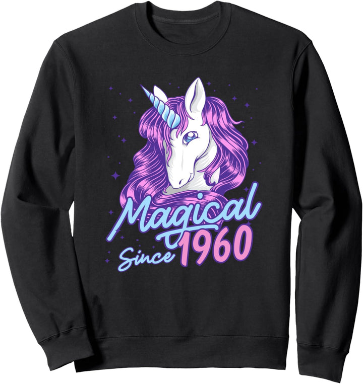 61 Jahre altes Geburtstagsgeschenk Magisch seit 1960 Present Sweatshirt