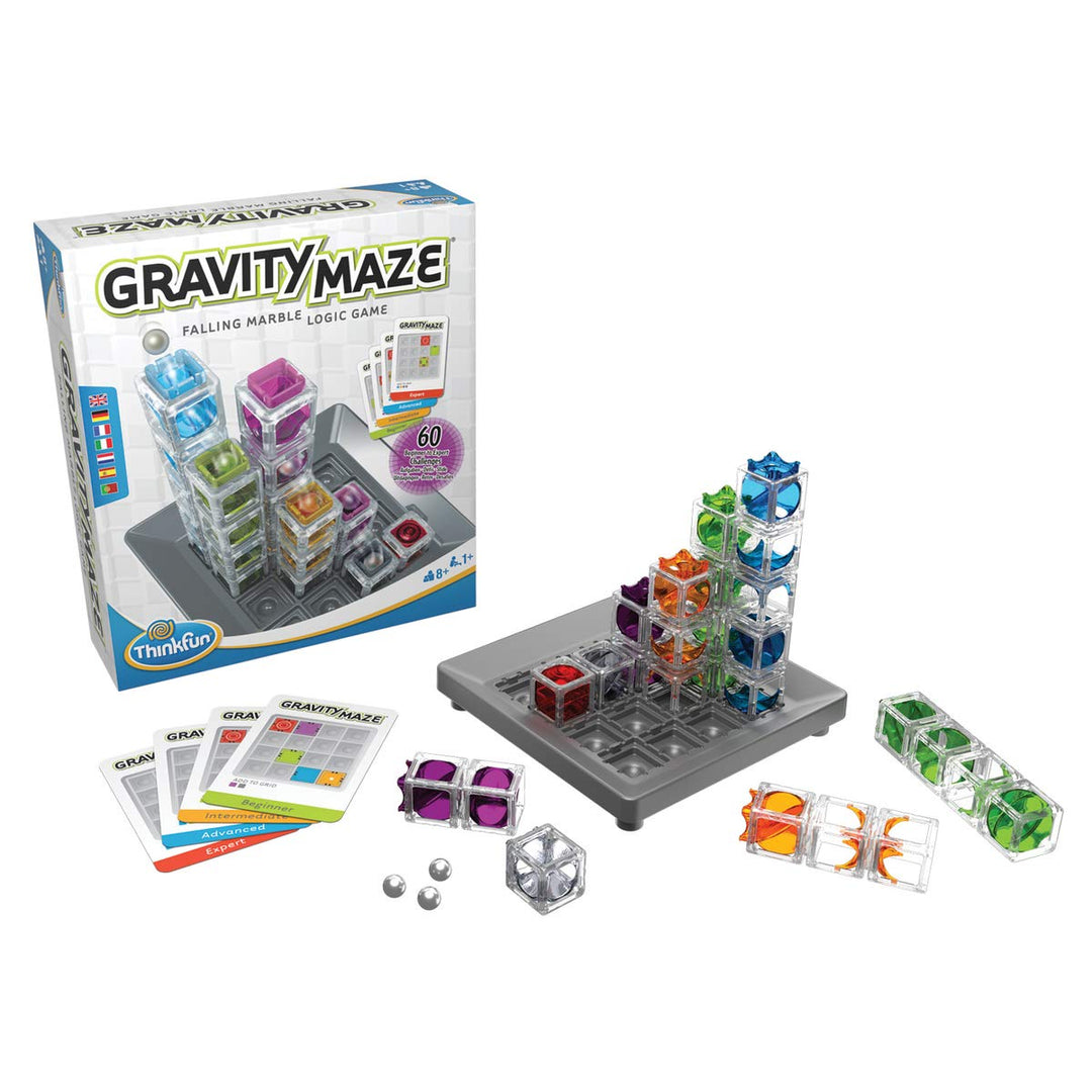 ThinkFun - 76433 - Gravity Maze - das spannende Kugellabyrinth für Mädchen und Jungen ab 8 Jahren. G