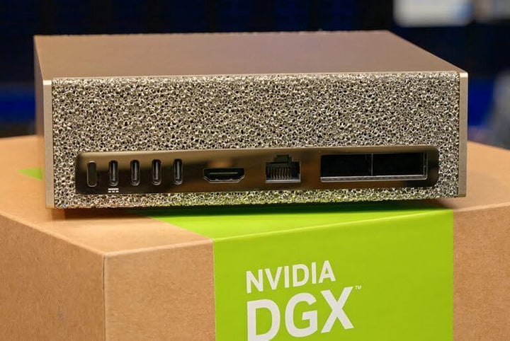 NVIDIA DGX Spark, 20 Core Arm, 10 Cortex-X925 + 10 Cortex-A725 Arm; 128GB LPDDR5x Unified RAM; 4TB N