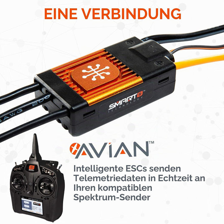 Avian Brushless Smart ESC, 45 A, 3S-6S