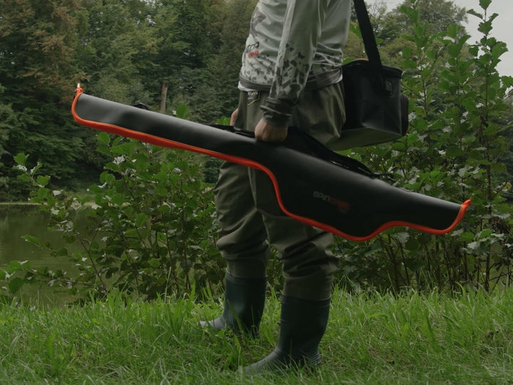 A&amp;N Eva Rutentasche 100-140cm – wasserdichte Eva-Schutzhülle für Spinnruten – Robuste Transporttasch